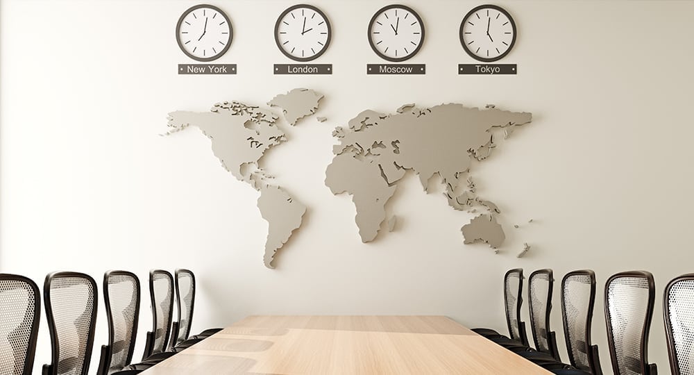 Conference Room - Global Clocks