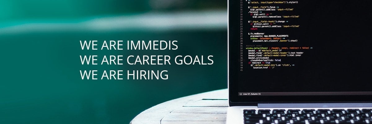 Immedis hiring and career goals